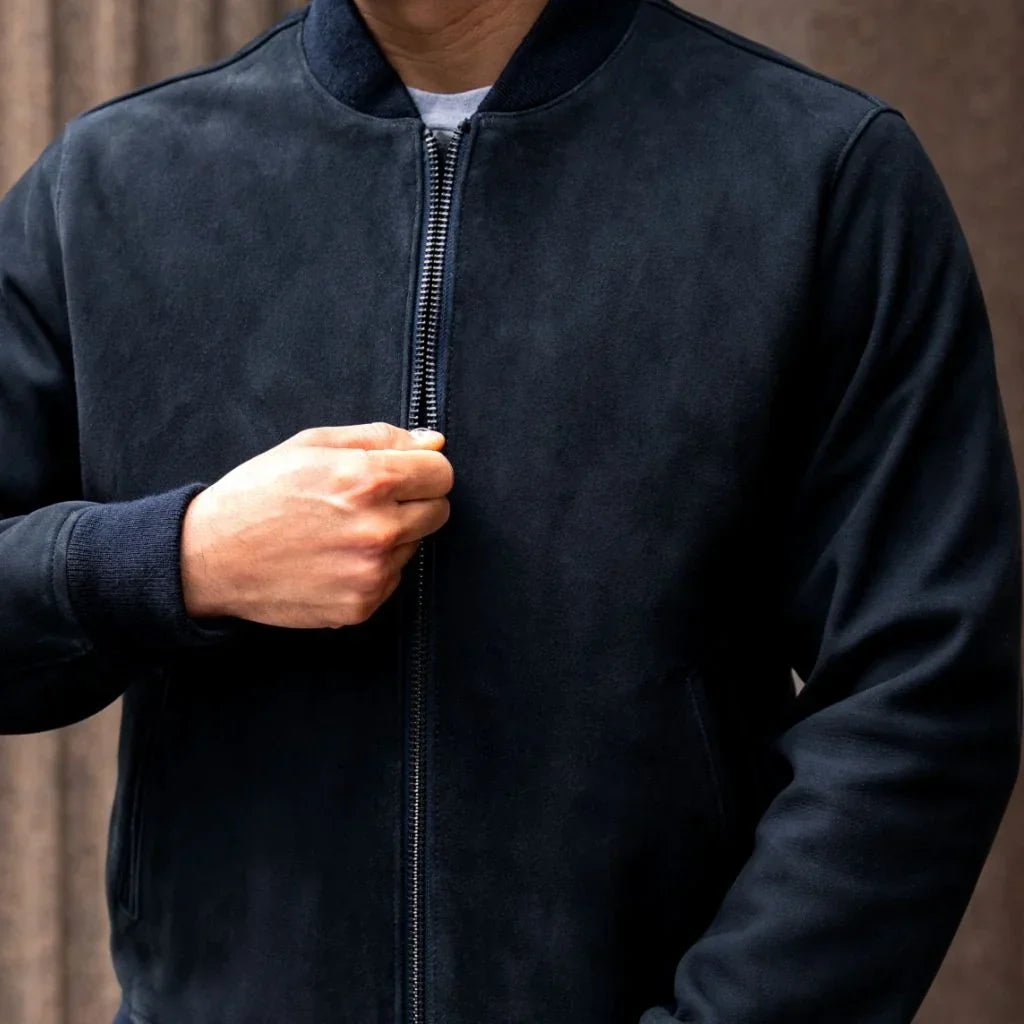 Bomber Jacket | Navy
