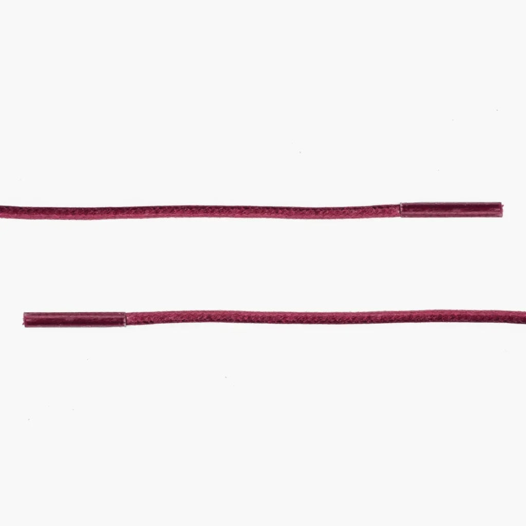 Round Waxed Cotton Laces | Plum