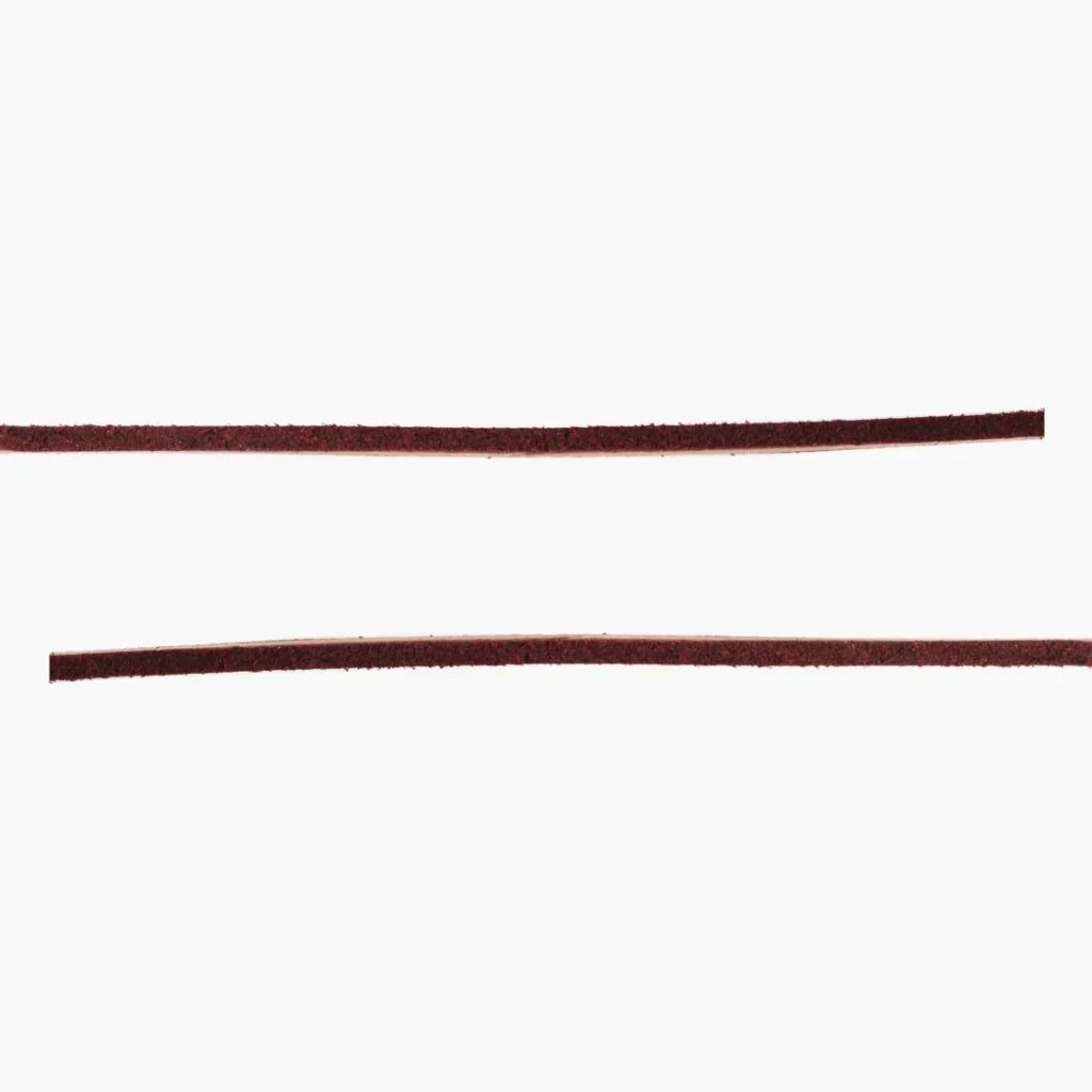 Leather Laces | Burgundy
