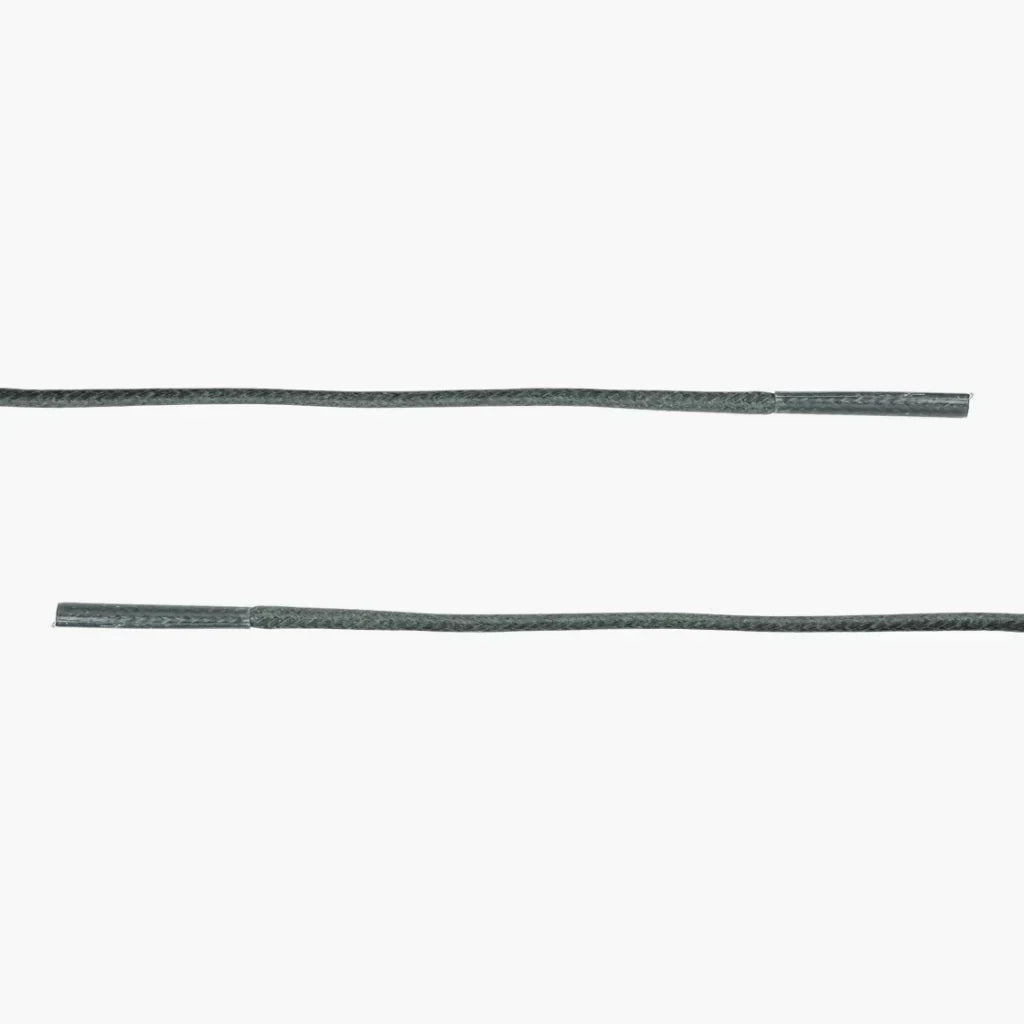 Round Waxed Cotton Laces | Green