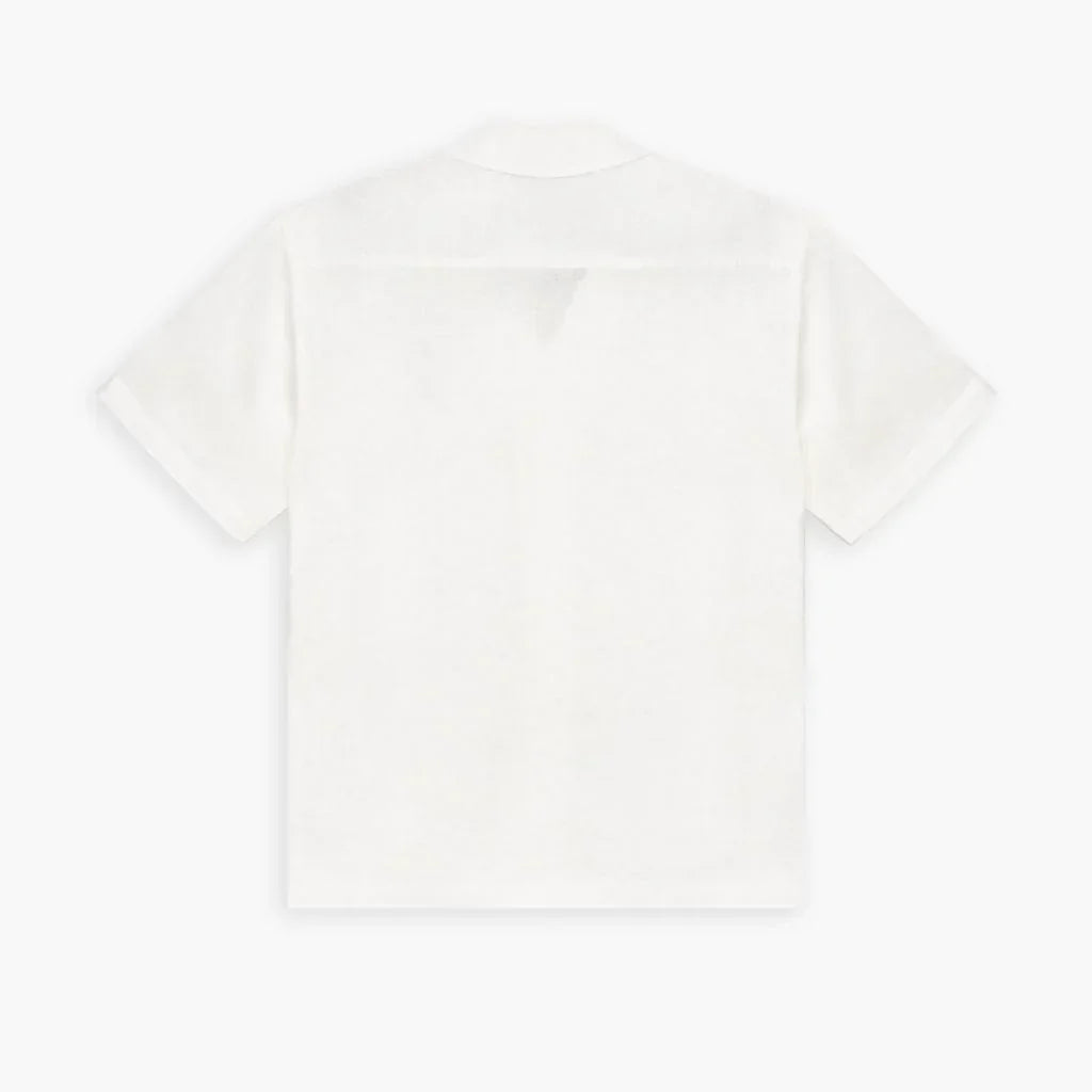 Linen Camp Shirt | White