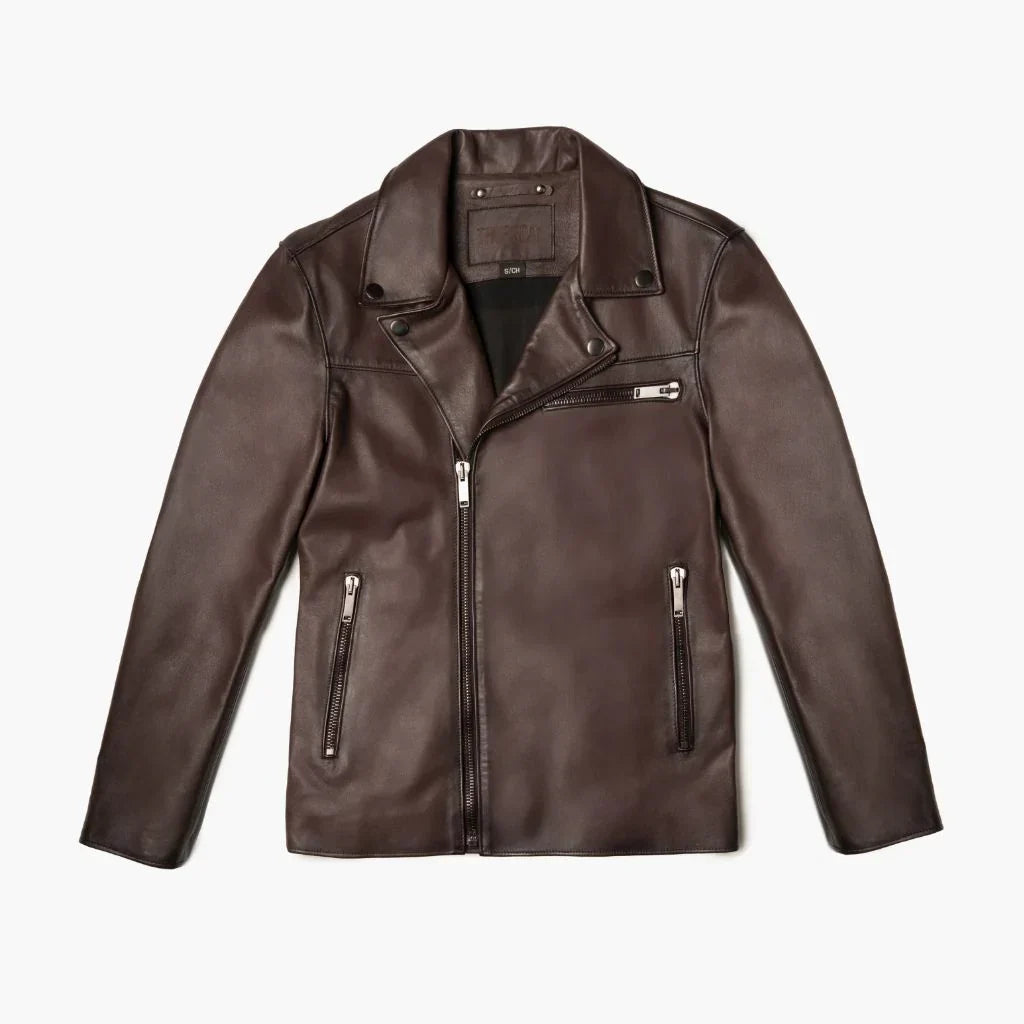 [W] Motorcycle Jacket | Old English