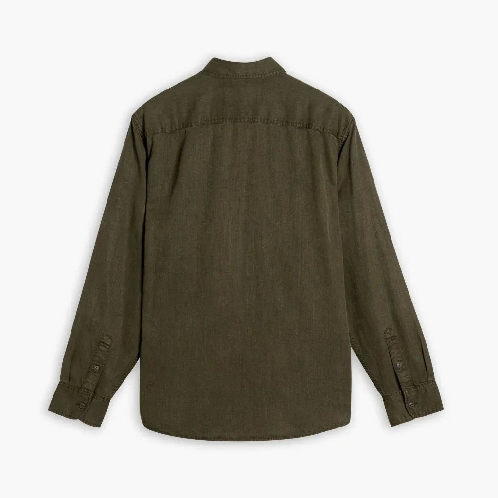 Chambray Workshirt | Olive