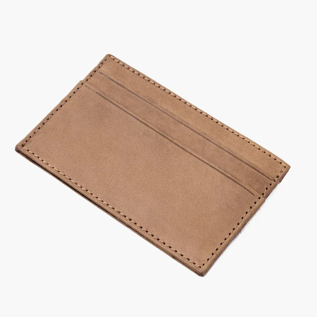 Leather Card Holder | Natural Vachetta